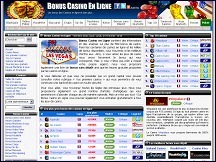 Aperu du site Bonus-Casino-en-Ligne.info - guide des casinos en ligne & jeux de casino