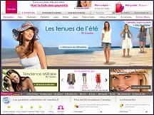 Aperu du site Camaieu.fr - boutique Camaieu, collection de prt--porter femme