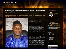 Aperu du site Marabout Africain - mdium et voyant africain, professeur Abouba