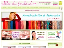 Aperu du site Alle du Foulard - boutique de foulards, carrs de soie, chches