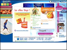 Aperu du site Shopi - supermarch Shopi, chane magasins & services de proximit