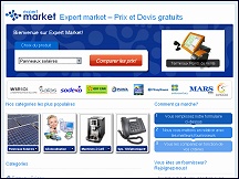 Aperu du site ExpertMarket - devis comparatif gratuit, entreprise & particulier