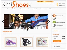 Aperu du site KimiShoes - chaussures de sport, baskets, chaussures tennis, running
