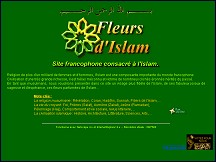 Aperu du site Fleurs d'Islam - culture et civilisation musulmane