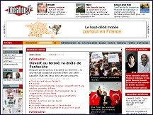 Aperçu du site Libération - journal quotidien d'actualités, blogs de Libération