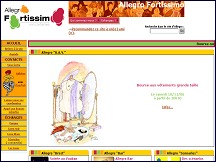 Aper�u du site Allegro Fortissimo - contre les discriminations li�es � l'ob�sit�