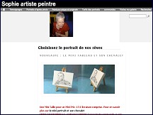 Sophie Duchaine - portraits peints � la main