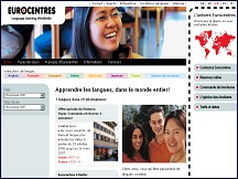 Aperu du site Eurocentres - coles de langues, sjours linguistiques