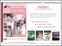 Aperu du site Chteau Mariage - location de chteaux pour les mariages