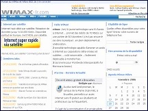 Aperu du site WiMax-Fr - portail consacr  WiMax et WiBro 802.16