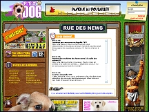 Aperçu du site Ptit Dog - élevage de chiens virtuels