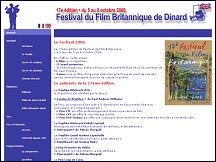 Aperu du site Festival du Film Britannique de Dinard