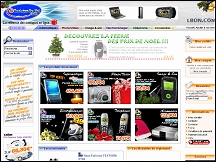 Aperçu du site La Boutique du Net - vente en ligne de produits high-tech