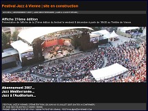 Aperu du site Festival Jazz  Vienne