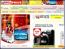 ManiaPrice - produits high-tech et �lectrom�nager � prix discount