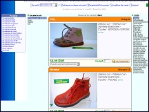 Aperu du site Chaussures Couillaud - vente de chaussures en ligne