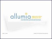 Aperçu du site Allumia