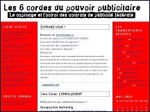 Aperu du site Agence de marketing numrique Rebelles.com