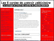 Aper�u du site Agence de marketing num�rique Rebelles.com