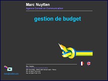 Aperçu du site Agence Marc Nuytten