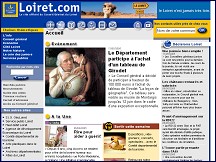 Aperçu du site Le Loiret