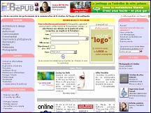 Aperçu du site BePUB.com