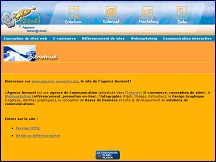 Aperçu du site Agence de communication Aeronet Lille