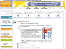 Aperçu du site TouteLettre.com