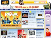 Aperu du site Nostalgie.fr - radio Nostalgie FM en direct live, tubes du pass