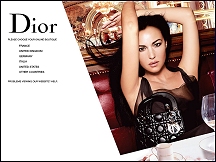 Aperçu du site Christian Dior - boutique en ligne de la collection Dior