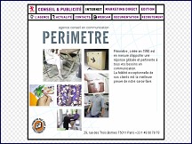 Aper�u du site Agence P�rim�tre