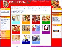 Aperu du site Premier Club - supermarch casher en ligne