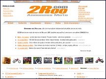 Aperu du site 2roo.com - petites annonces moto gratuites
