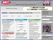 Aperçu du site AACC