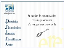 Aperçu du site EREL PUB