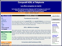 Connexion-ADSL - comparatif des offres ADSL et t�l�phonie