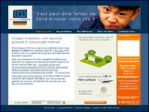 Aperçu du site Images Créations