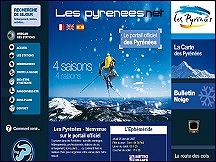 Aperu du site Les Pyrnes - portail officiel des Pyrnes