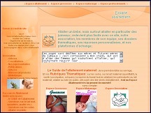Aperu du site Allaitement Jumeaux - conseils et photos allaitement, expo Mur du Sein