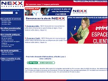 Aperçu du site Nexx assurance, devis et souscription en ligne