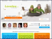 Aperçu du site Lovelee - rencontres avec chat vidéo gratuit par webcam