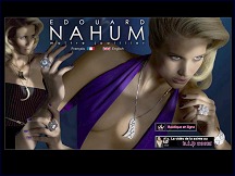 Aperu du site Edouard Nahum - matre joaillier  Paris, vente en ligne