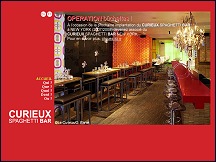 Aperçu du site Le Curieux Spaghetti Bar à Paris