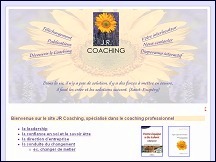 Aperu du site JR Coaching - spcialiste de coaching professionnel