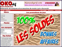 OKO Dif - v�tements de marque, accessoires de mode � prix discount
