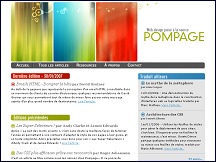 Aperu du site Pompage.net - ressources pour les webmasters et web designers