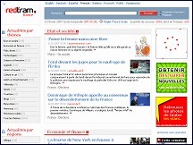 Moteur de recherche de l'actualit� Redtram