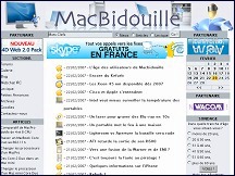 Aperu du site MacBidouille - bidouilles hardware sur Mac