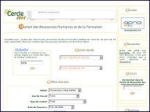 Aperçu du site Cercle RH