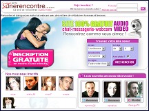 Aperu du site Une Rencontre - rencontres audio et vido gratuites